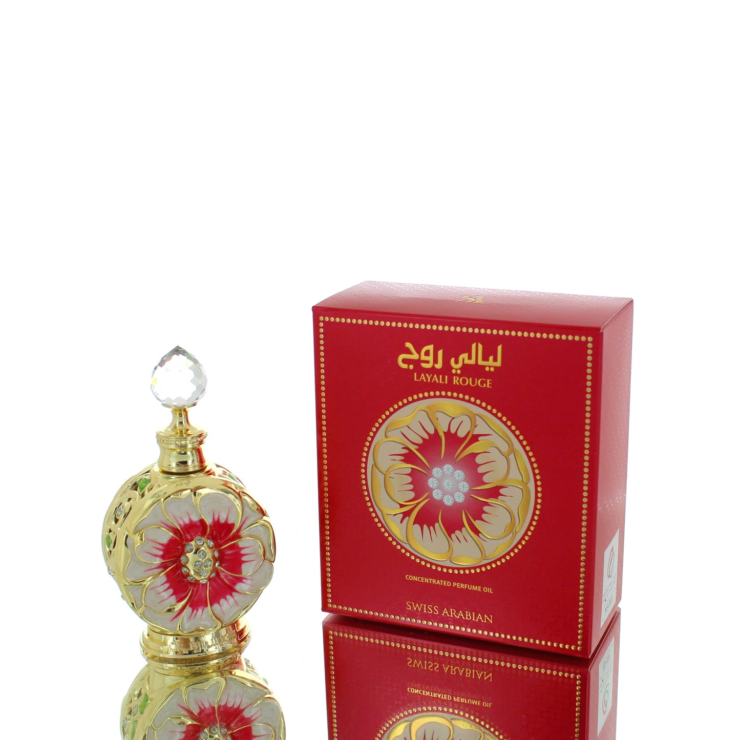 Swiss Arabian Layali Rouge Concentrated Perfume Oil For Woman Perfume Oil Perfume Tester