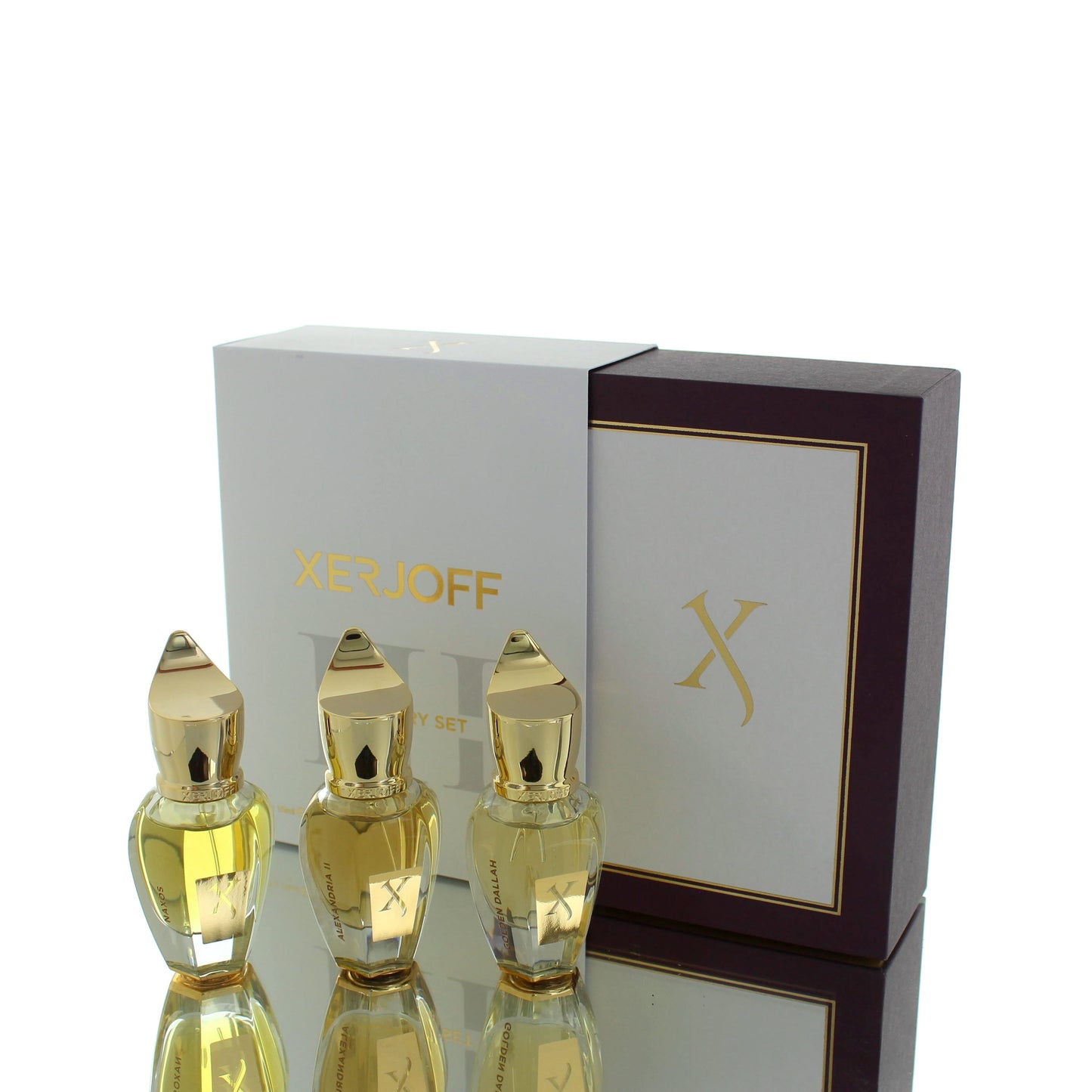 Trio Set - Xerjoff Naxos, Alexandria II, Golden Dallah For Man/Woman Parfum Perfume Gift Set