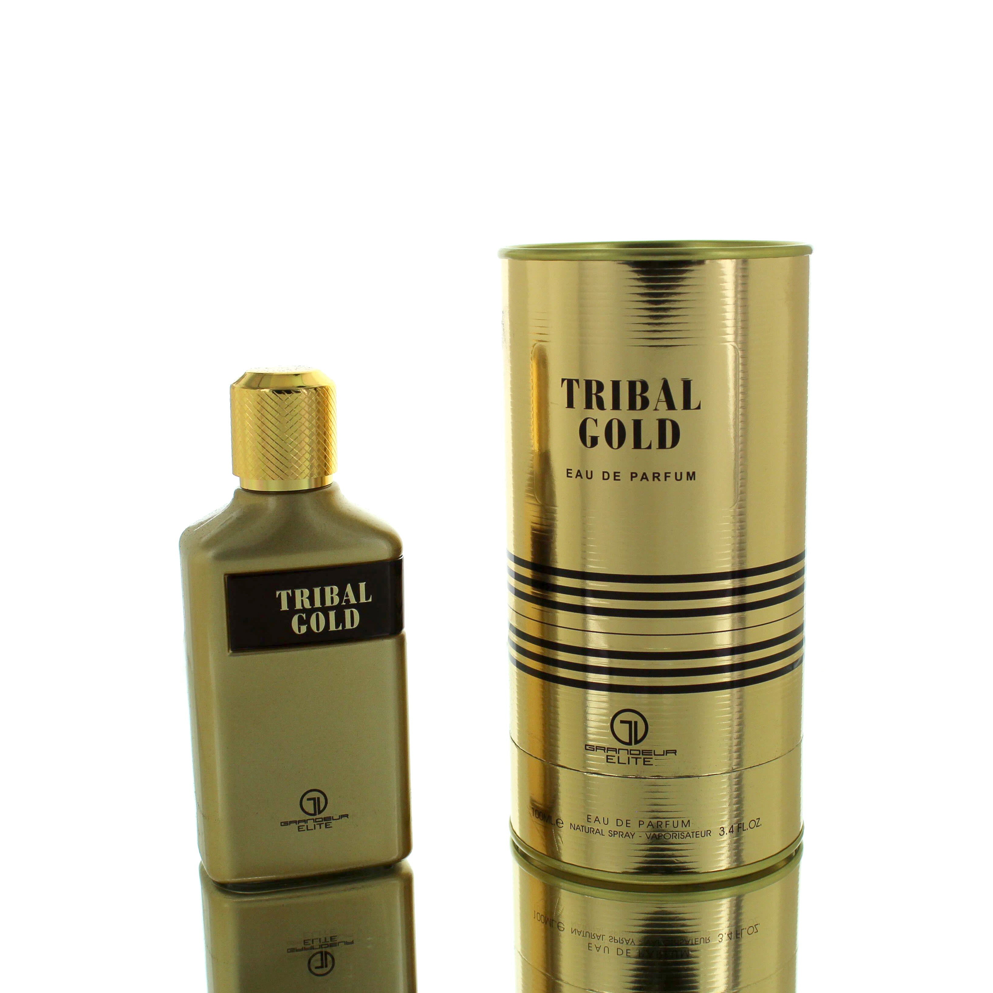 香水(男性用) Tribal gold Grandeur Tribal Gold Men's Perfume - Luxurious Amber Wood Scent