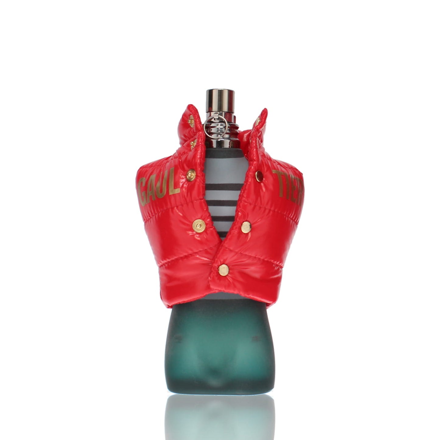 Jean Paul Gaultier Le Male Collector Edition 2022 Red Jacket For Man Eau De Toilette Perfume Boxed