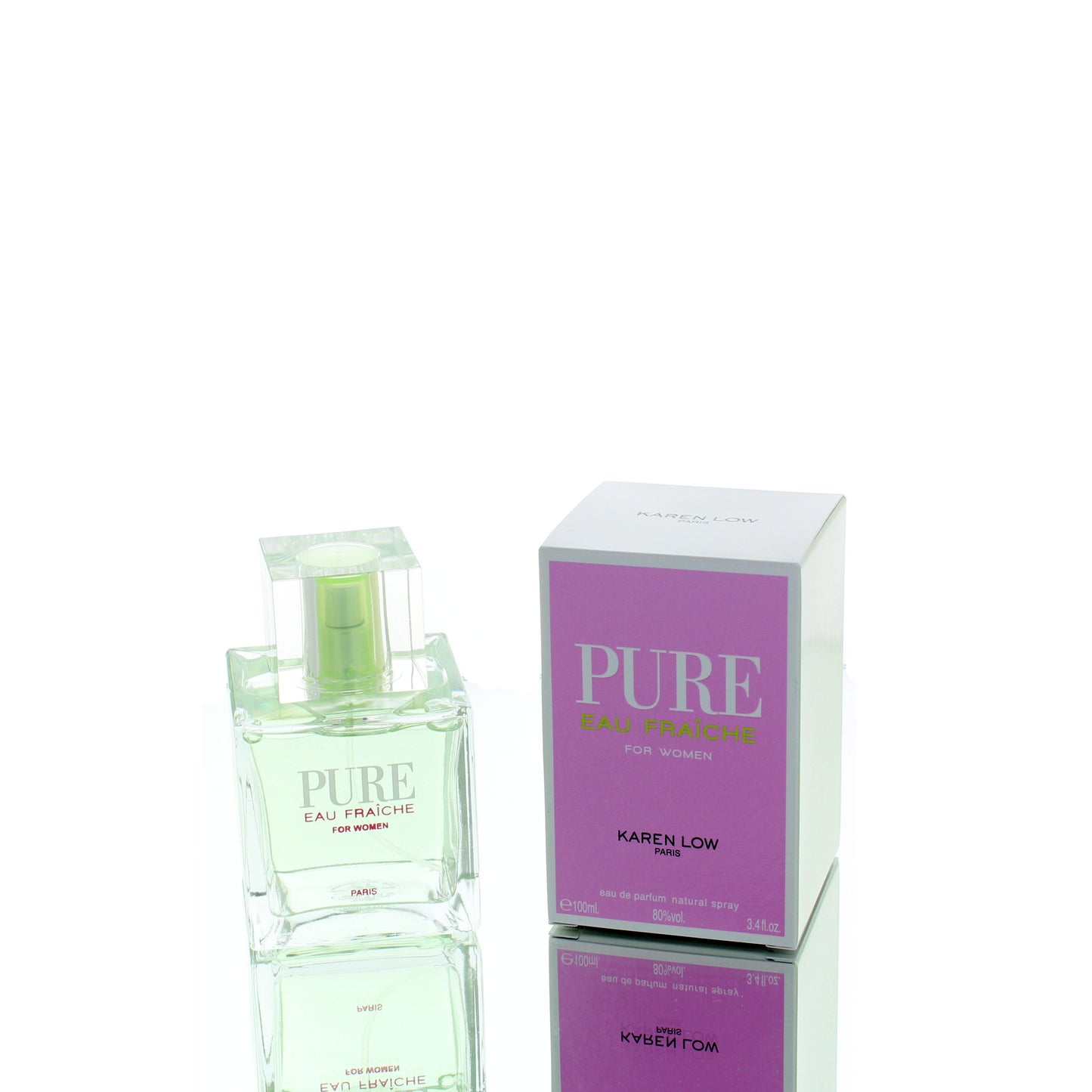 Karen Low Pure Eau Fraiche For Woman Eau De Parfum Perfume Boxed