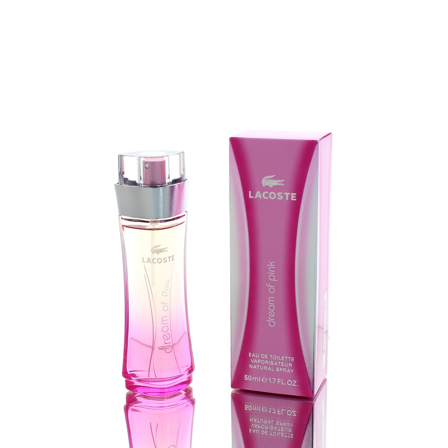 Lacoste Dream Of Pink For Woman Eau De Toilette Perfume Boxed