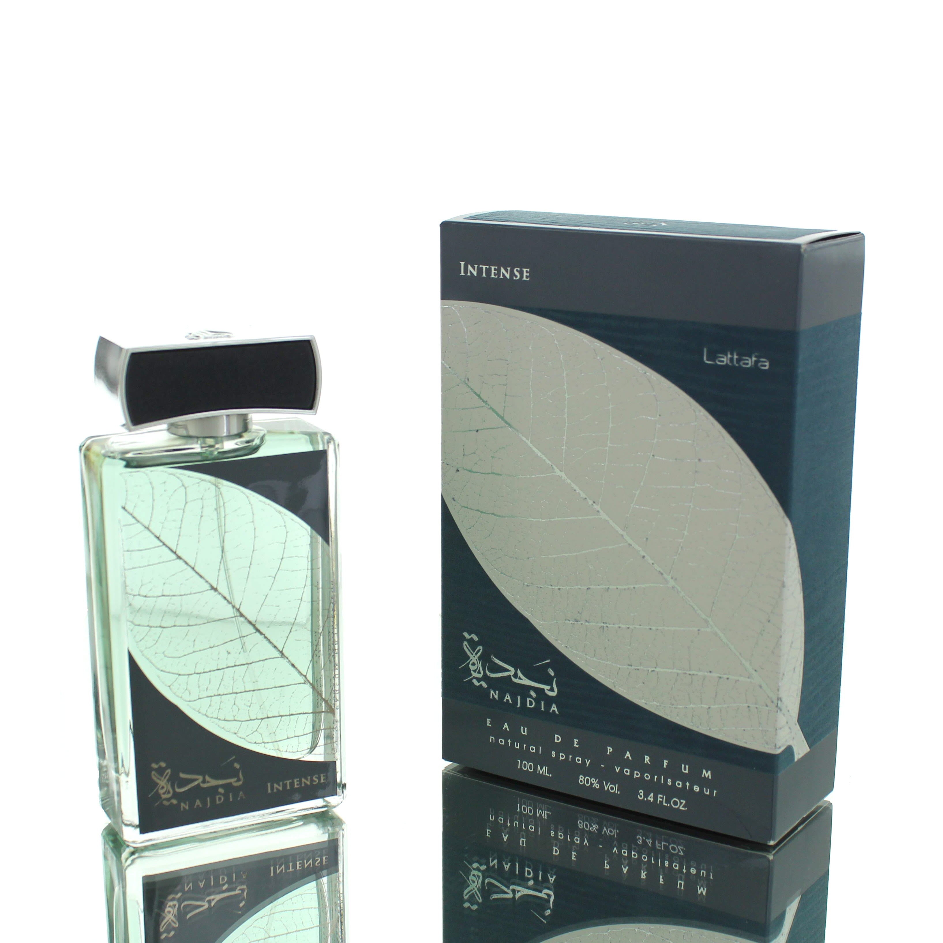 Lattafa Najdia Intense Men: Mint, Pineapple, Musk scent