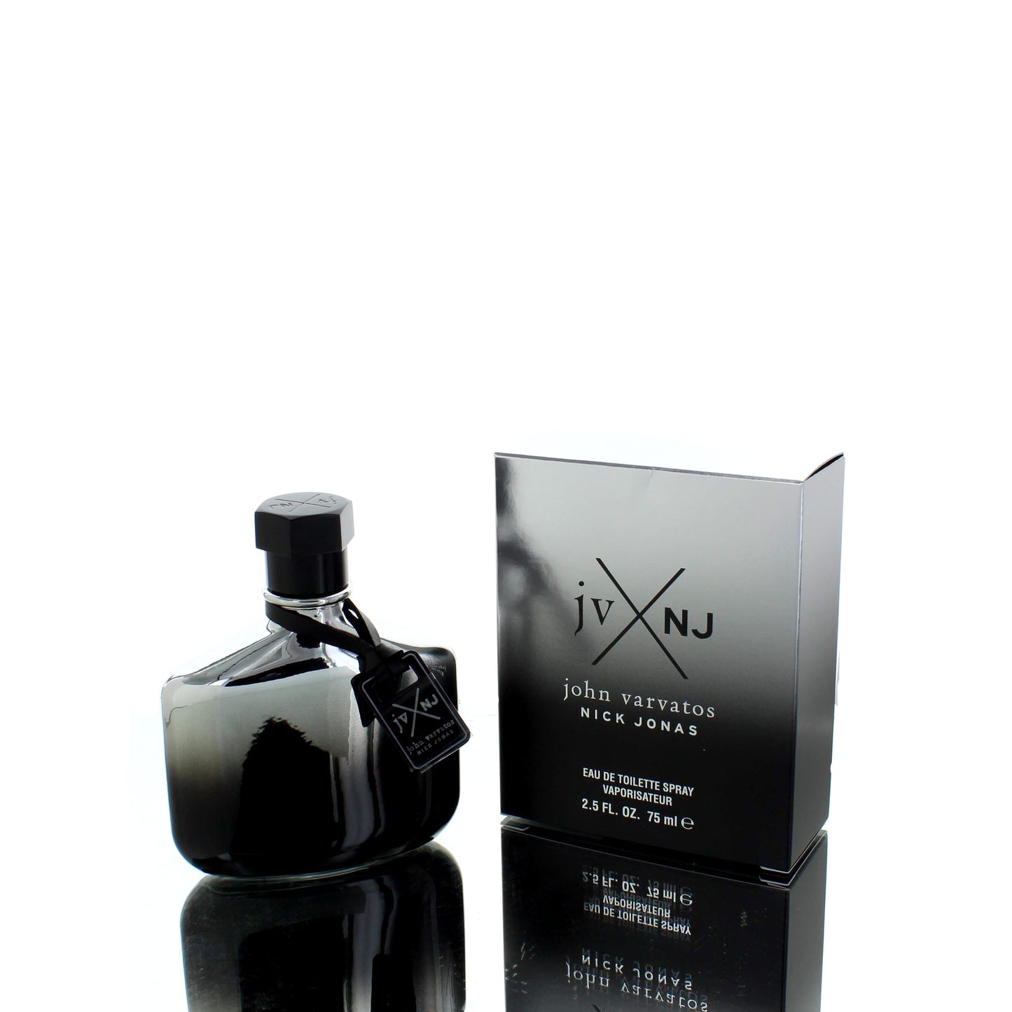 John Varvatos Nick Jonas The Silver Edition For Man Eau De Toilette Perfume Boxed