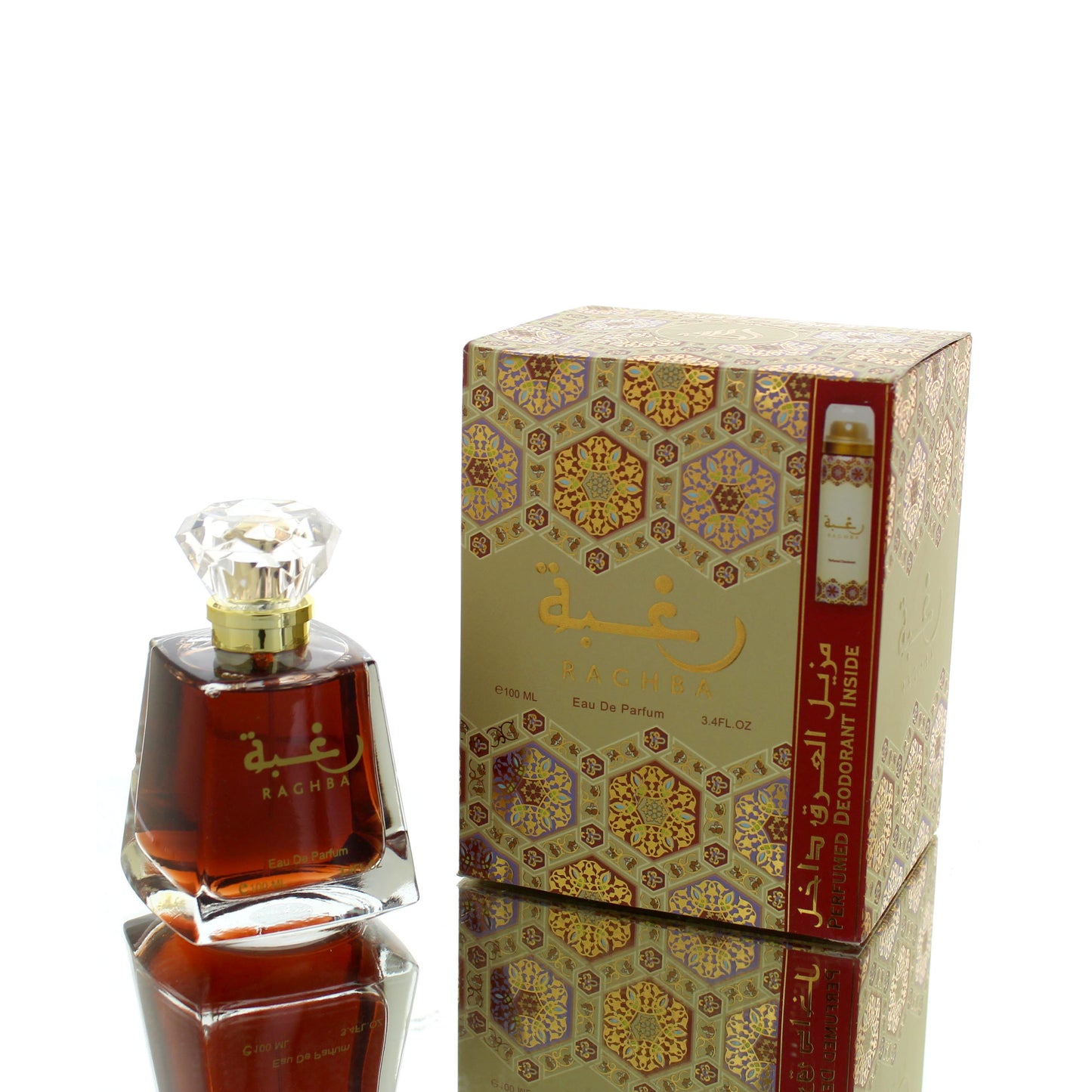 Lattafa Raghba Original Fragrance For Man/Woman Eau De Parfum Perfume Boxed
