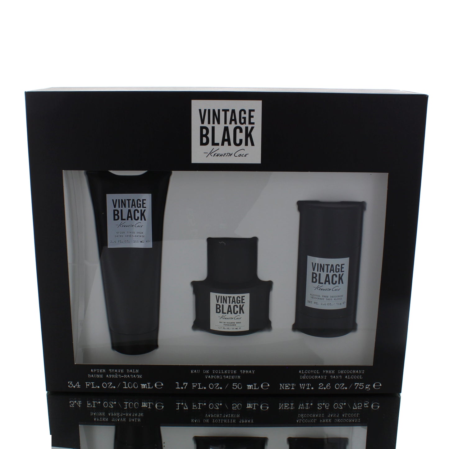 Kenneth Cole Vintage Black Edition For Man Eau De Toilette Perfume Gift Set