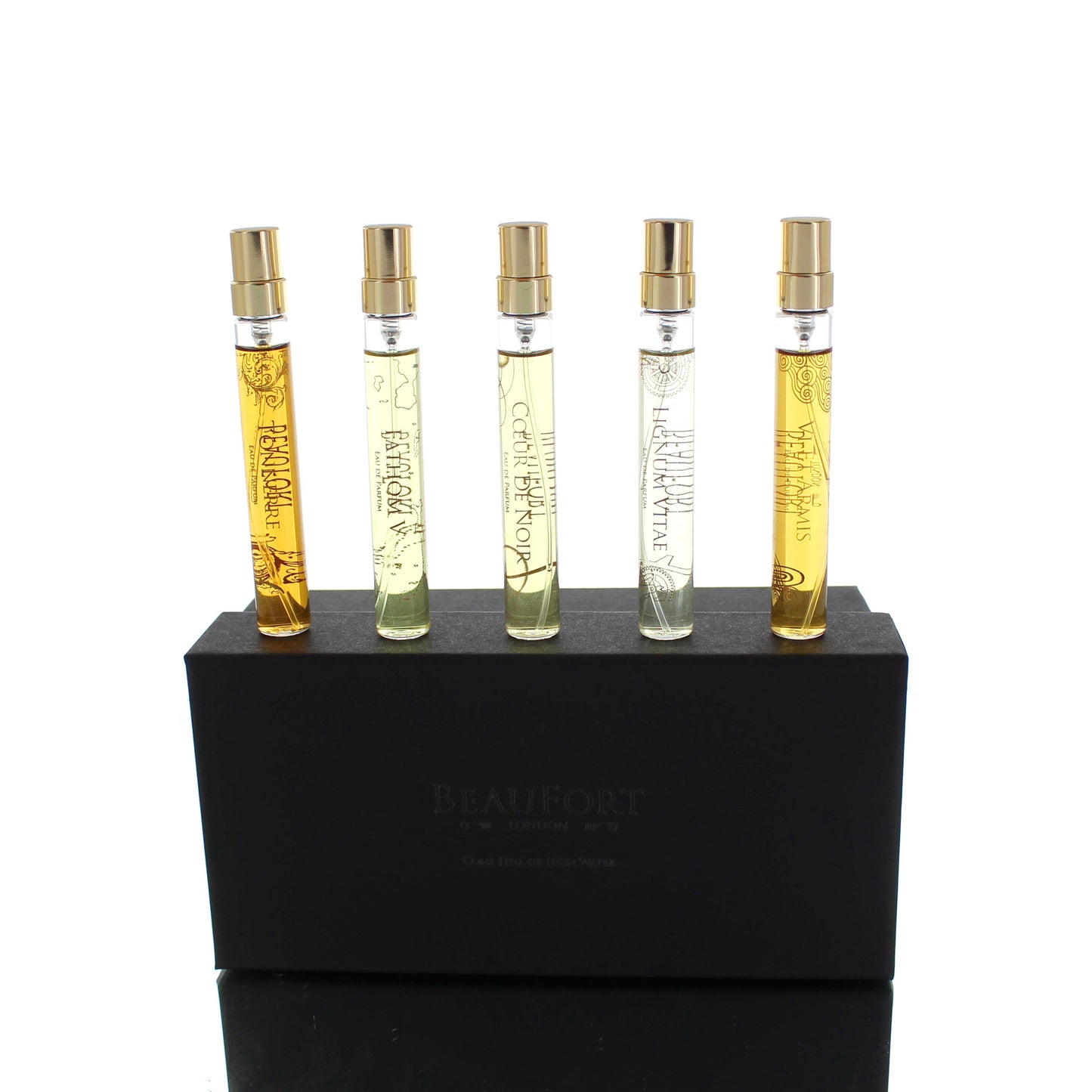 Beaufort Come Hell or High Water Discovery Kit (5 x 7.5ml)  For Man/Woman Eau De Parfum Perfume Gift Set