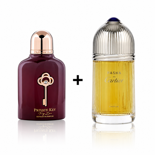 Duo Drop: Cartier Pasha De Cartier Parfum Edition + Armaf Club De Nuit Private Key to My Love (Final Sale)