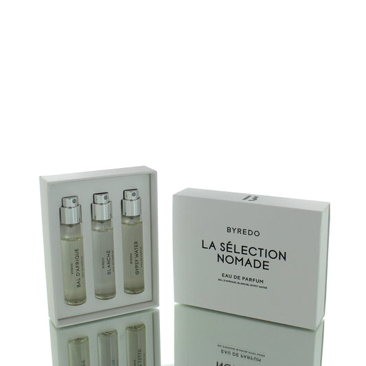 Byredo La Selection Nomade (Bal d'Afrique, Blanche and Gypsy Water) For Man/Woman Eau De Parfum Perfume Boxed