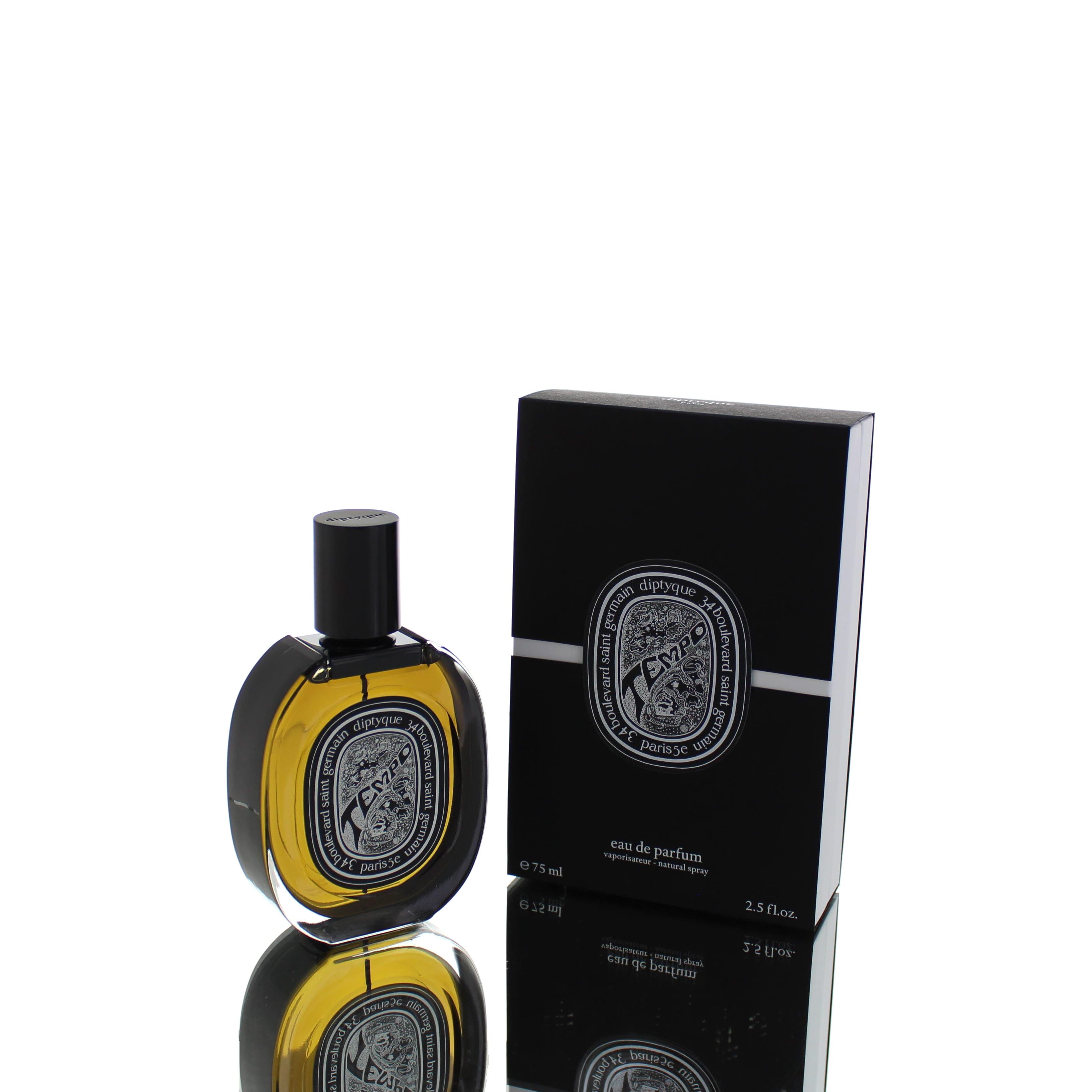 Diptyque Tempo: a blend of patchouli and violet leaf notes