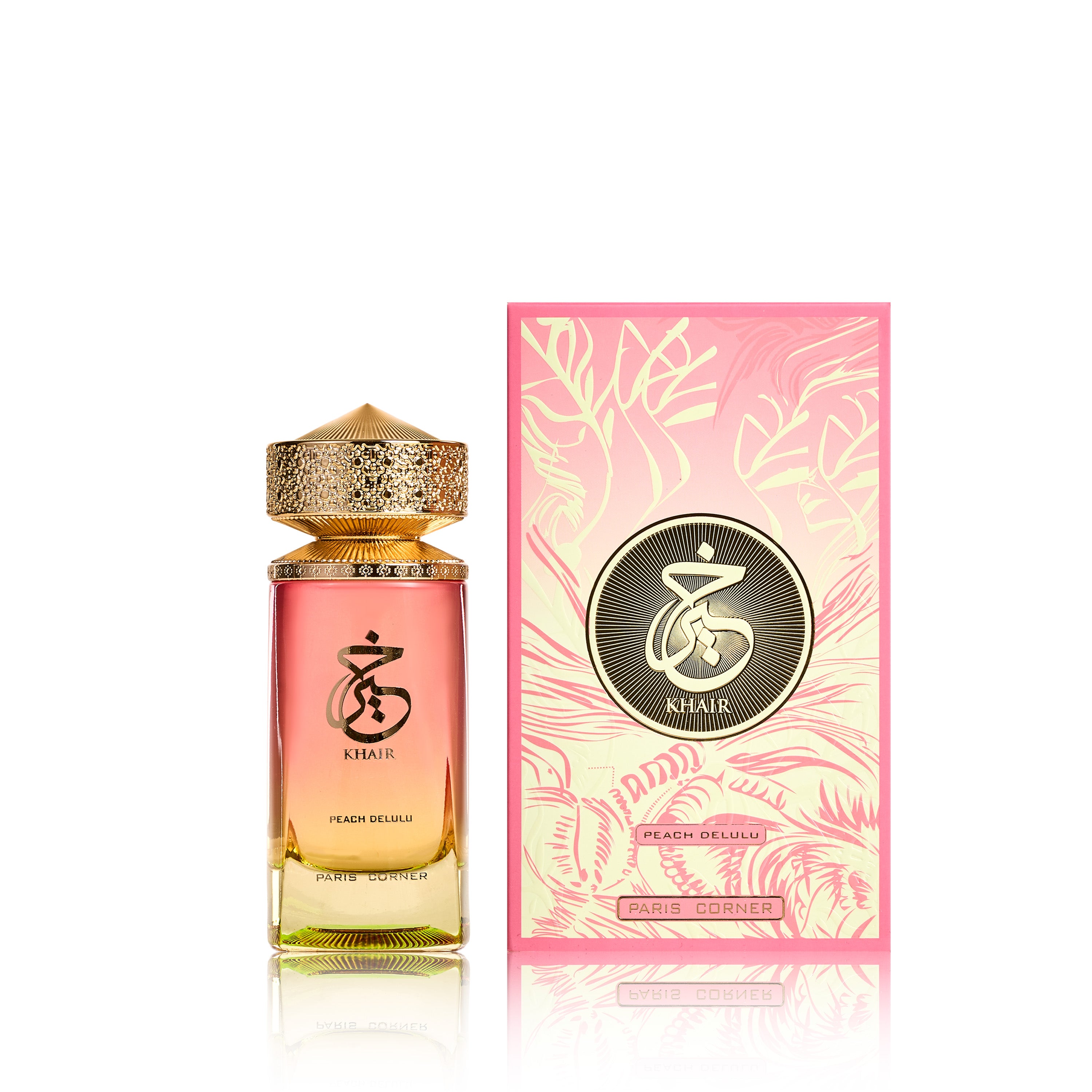 Khair Peach Delulu by Paris Corner – Fruity Gourmand Unisex EDP