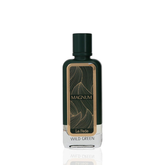 Khadlaj La Fede Magnum Wild Green For Man Eau De Parfum Perfume Boxed