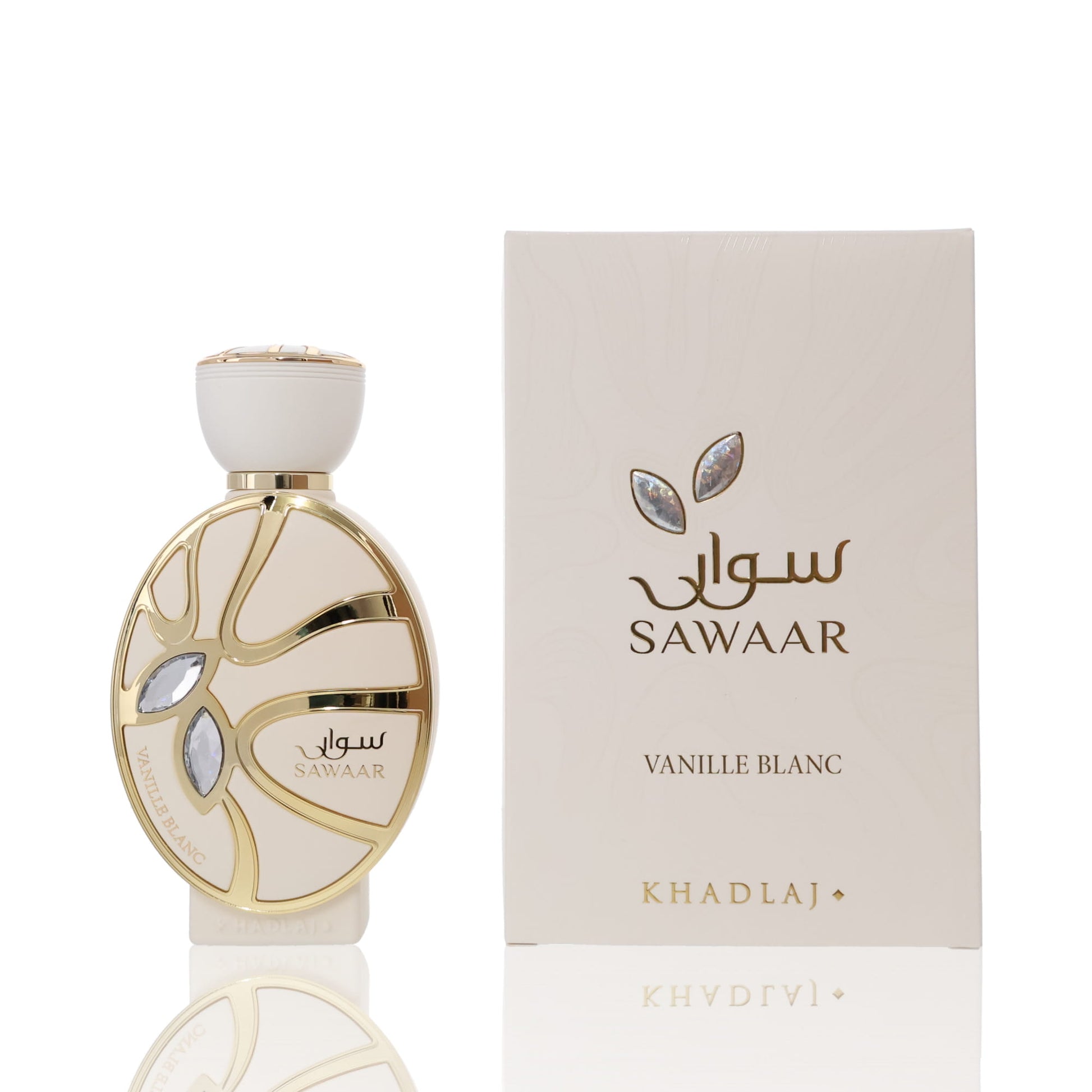 Khadlaj Sawaar Vanille Blanc Eau De Parfum Fragrance Boxed