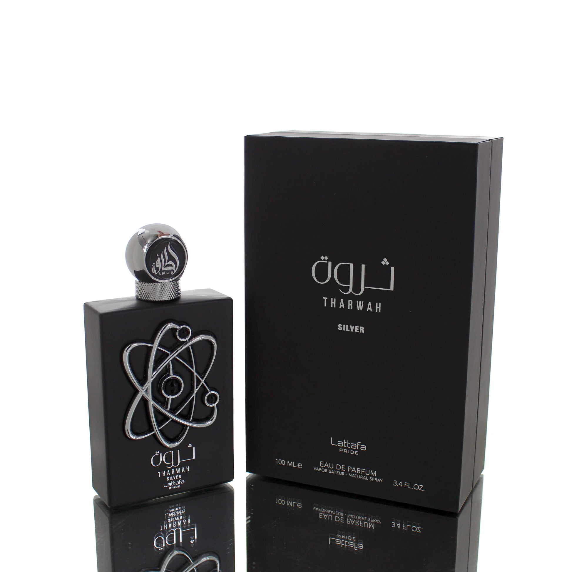 Lattafa Tharwah Silver For Man/Woman Eau De Parfum Perfume Boxed