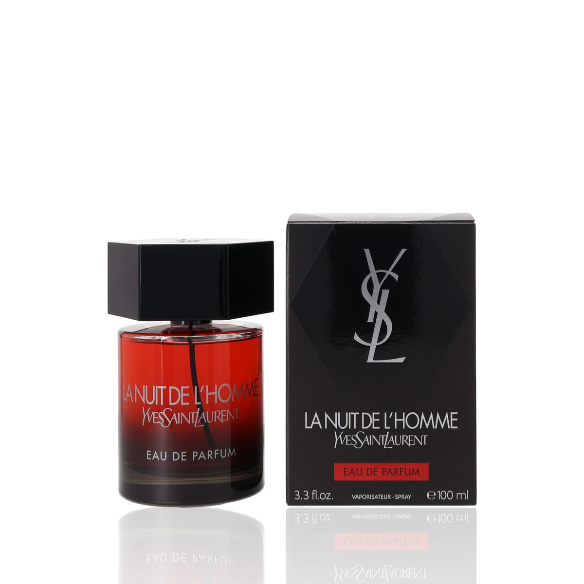 YvesSaintLaurent YSL L'homme Nuit Eau de Parfum (Red Label) Eau De Parfum Fragrance Boxed