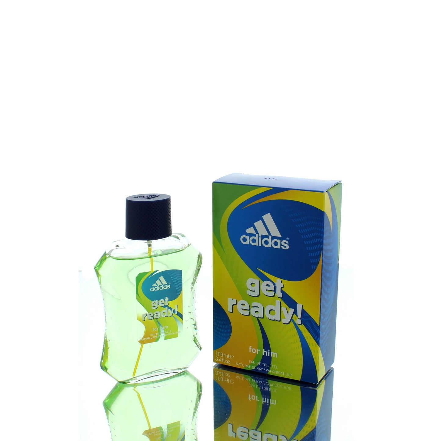 Adidas Get Ready For Man Eau De Toilette Perfume Boxed