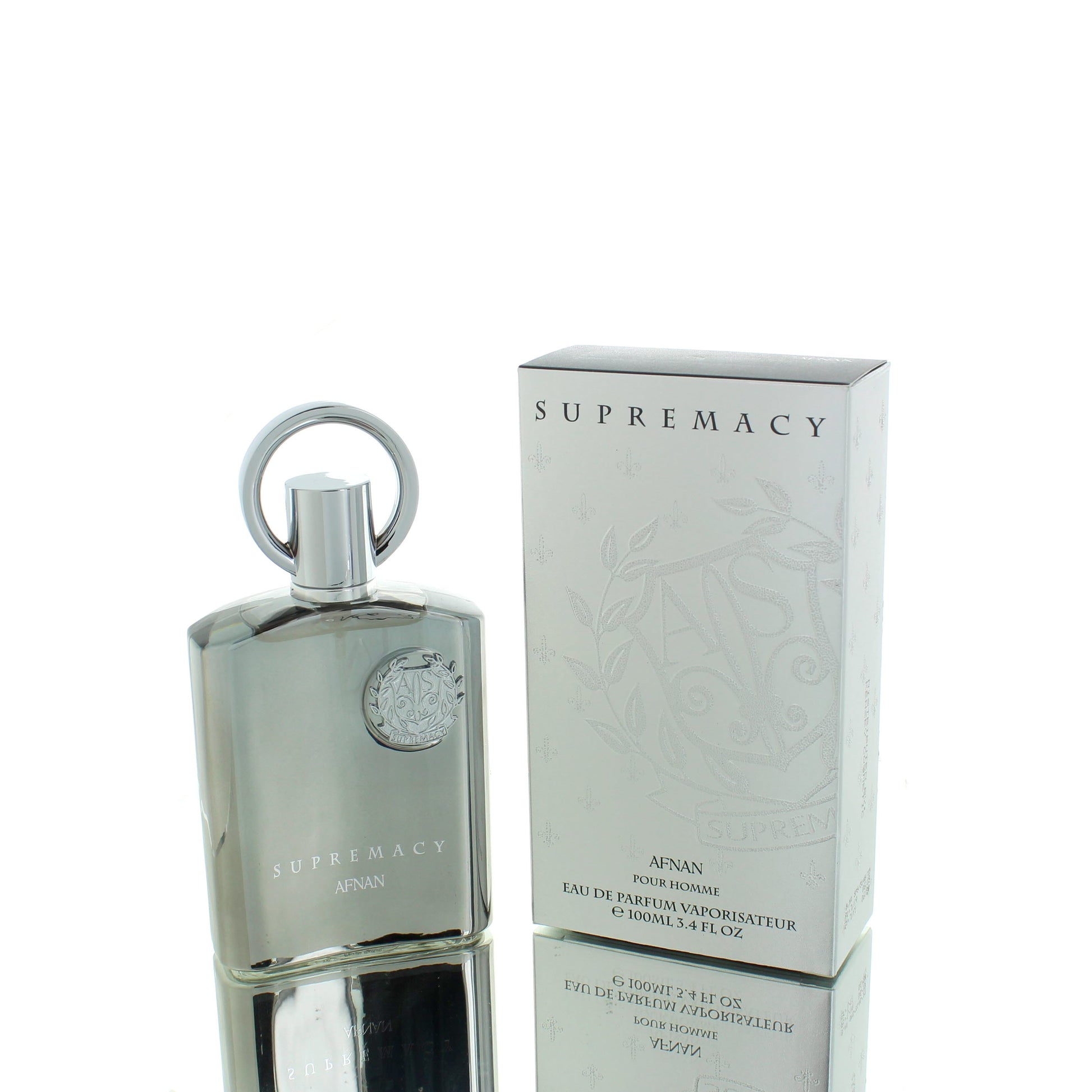 Afnan Supremacy Silver For Man Eau De Parfum Perfume Boxed