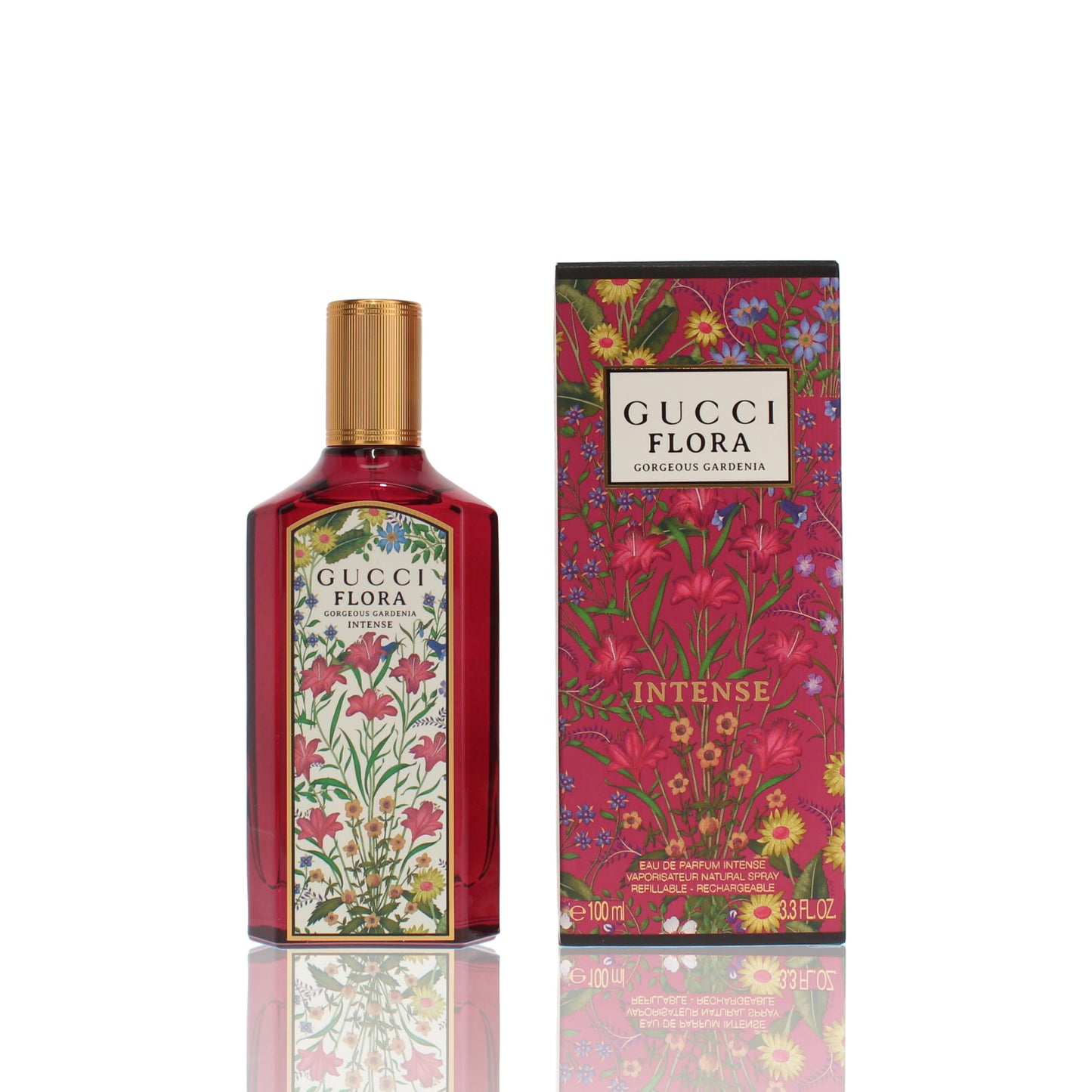 Gucci Flora Gorgeous Gardenia Intense For Woman Eau De Parfum Perfume Boxed