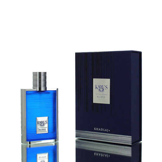 Khadlaj Karus Blu Spice For Man Eau De Parfum Perfume Boxed