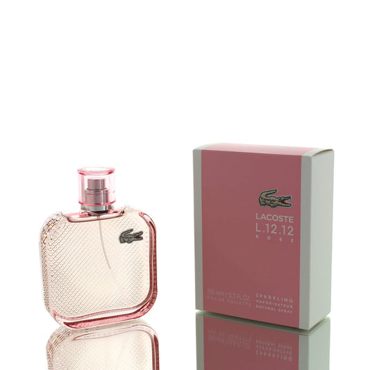 Lacoste  L12 Rose Sparkling EDT For Woman Eau De Toilette Perfume Boxed
