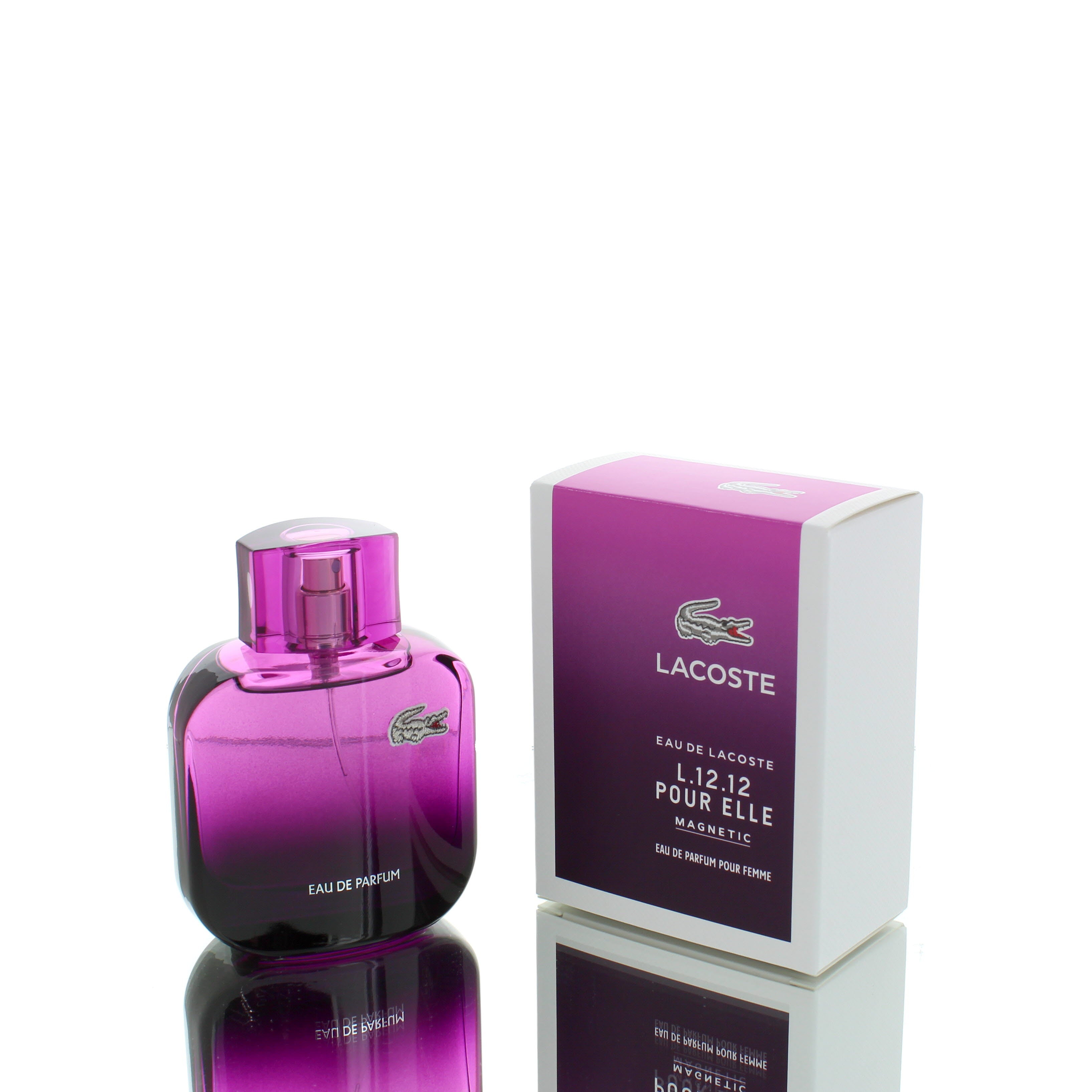 香水(女性用) LACOSTE L.12.12 POUR ELLE MAGNETIC 90ml L.12.12 Magnetic Woman - A refreshing and enchanting scent
