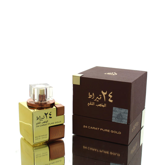 Lattafa 24 Carat  Pure Gold For Man/Woman Eau de Parfum Perfume Boxed