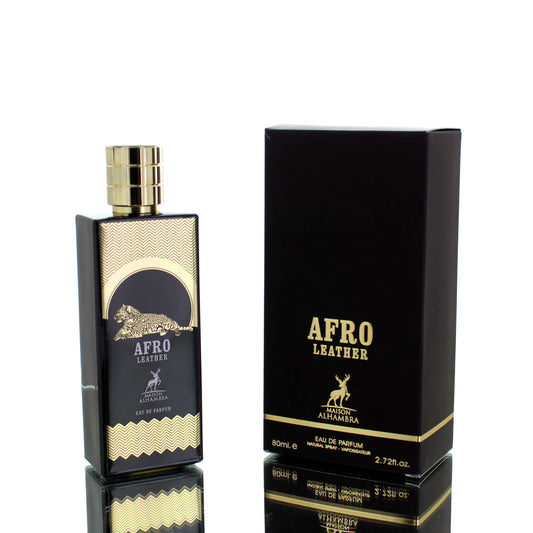 Lattafa Afro Leather For Man/Woman Eau De Parfum Perfume Boxed