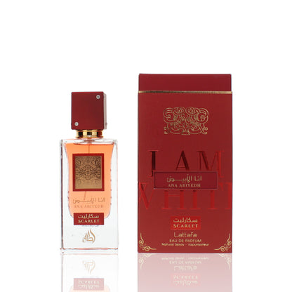 Lattafa Ana Abiyedh Scarlet Eau De Parfum Fragrance Boxed