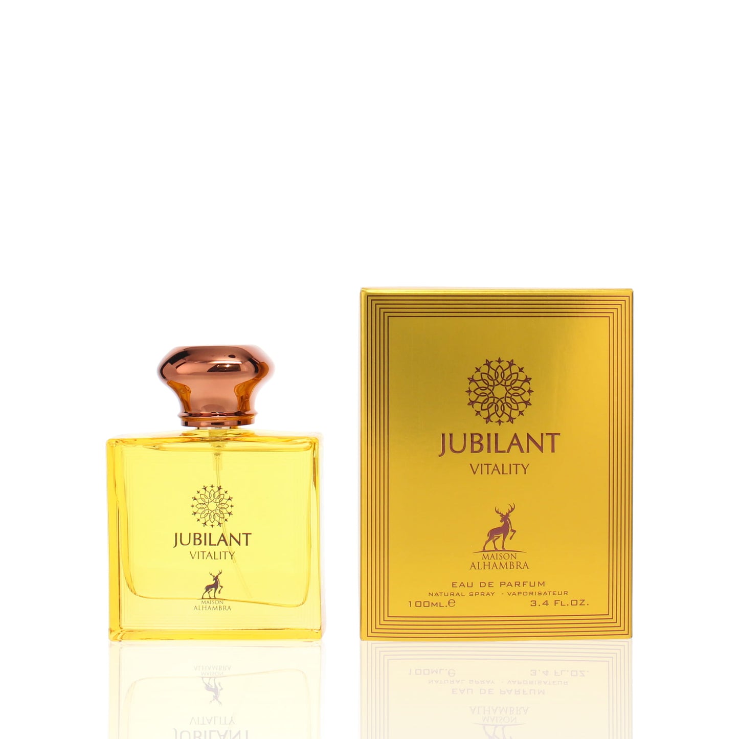 Lattafa Maison Alhambra Jubilant Vitality Eau De Parfum Fragrance Boxed