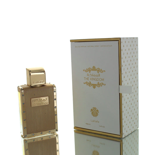 Lattafa The Kingdom For Man Eau De Parfum Perfume Boxed