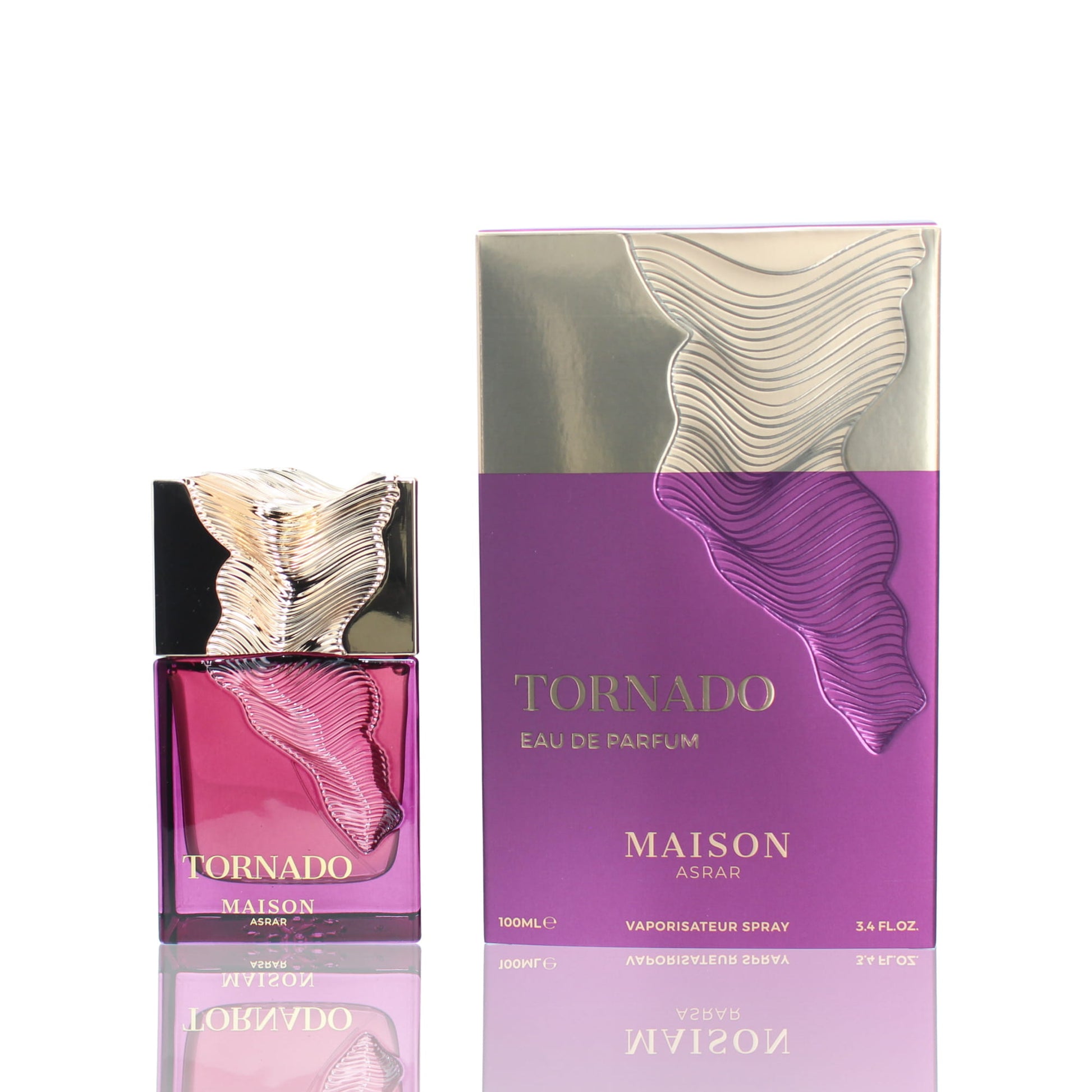 Gulf Orchid Tornado Maison Asrar Eau De Parfum Fragrance Boxed