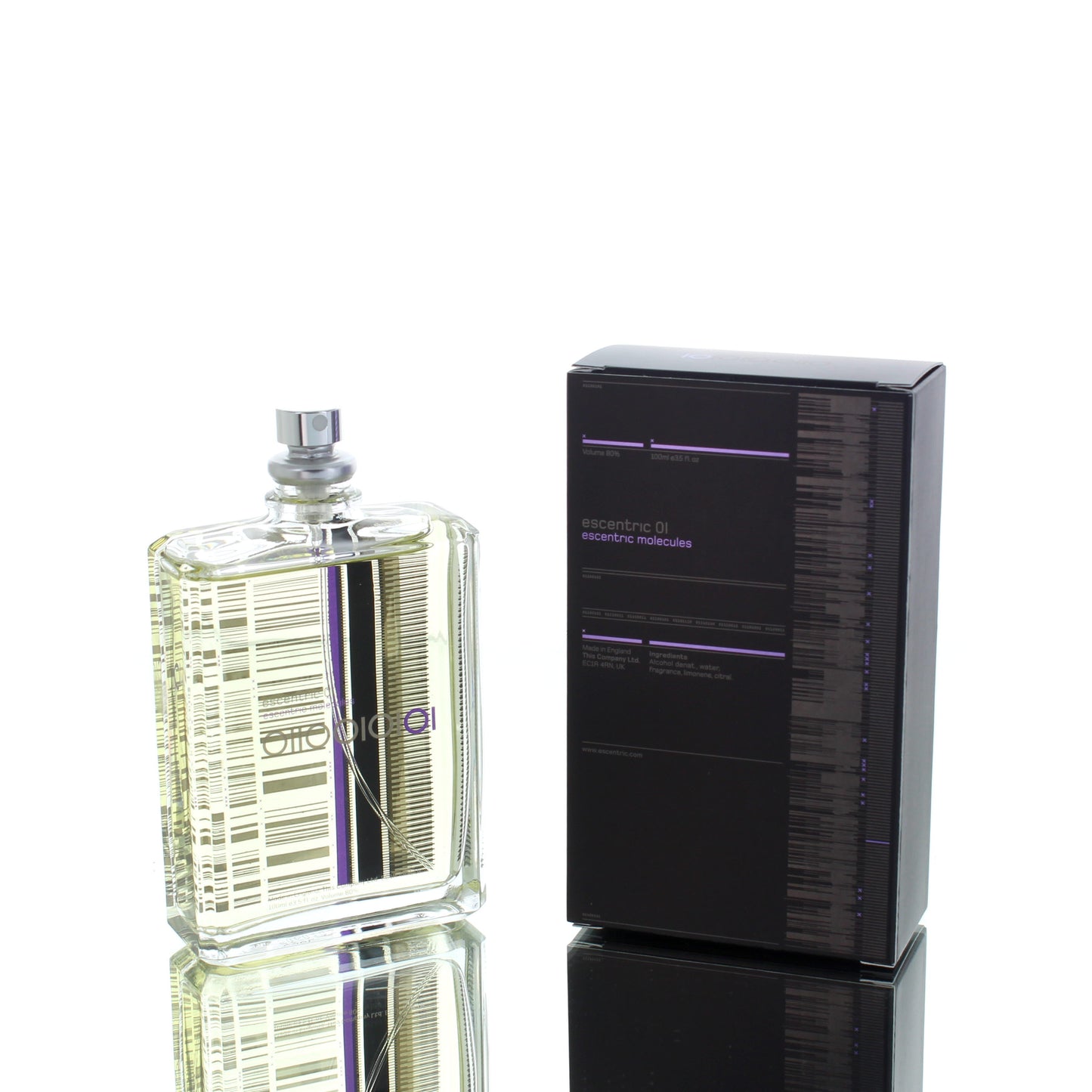 Escentric Molecules Molecules 01 For Man Eau De Toilette Perfume Boxed