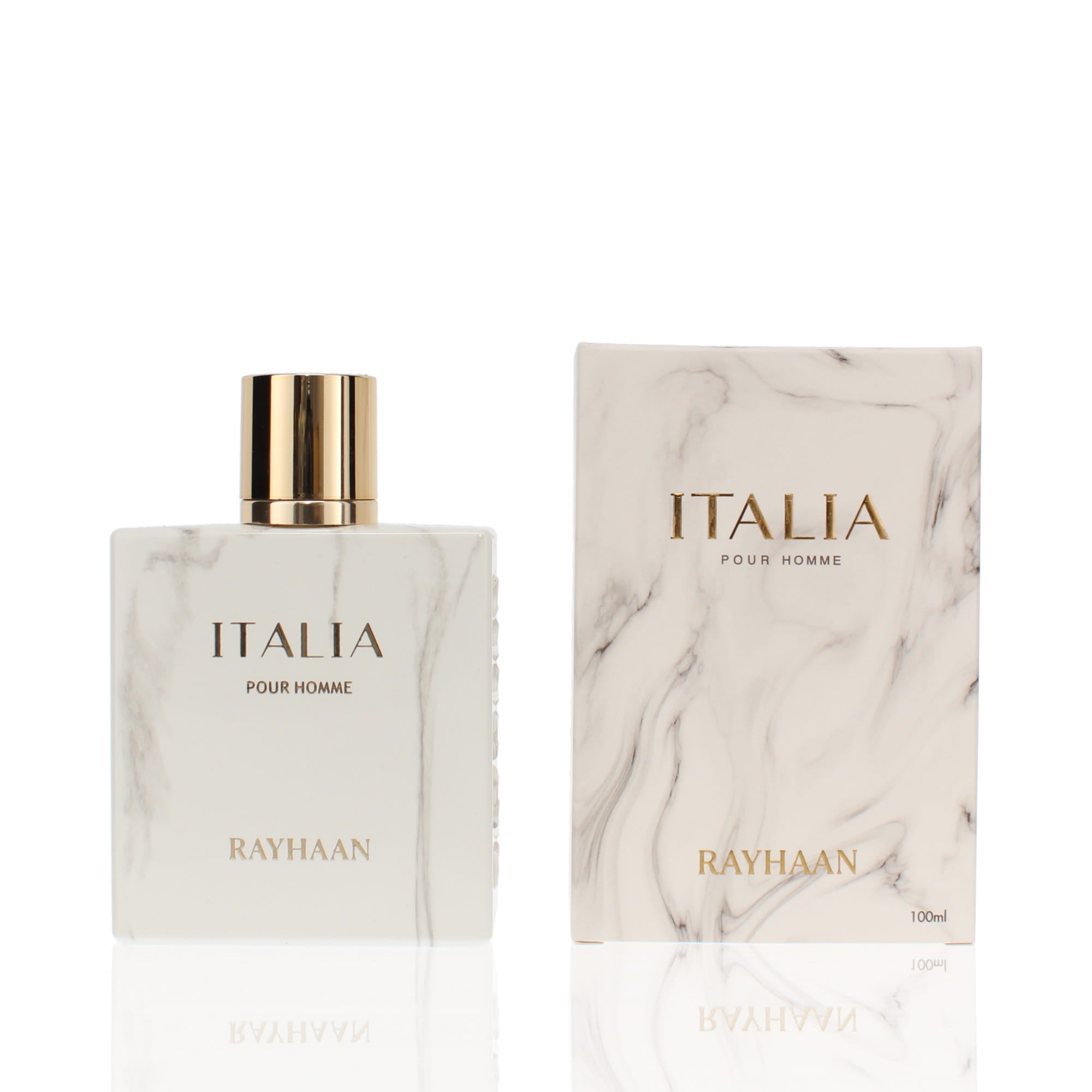 Rayhaan Italia at Fragrancebuy â€” warm, sophisticated woody scent