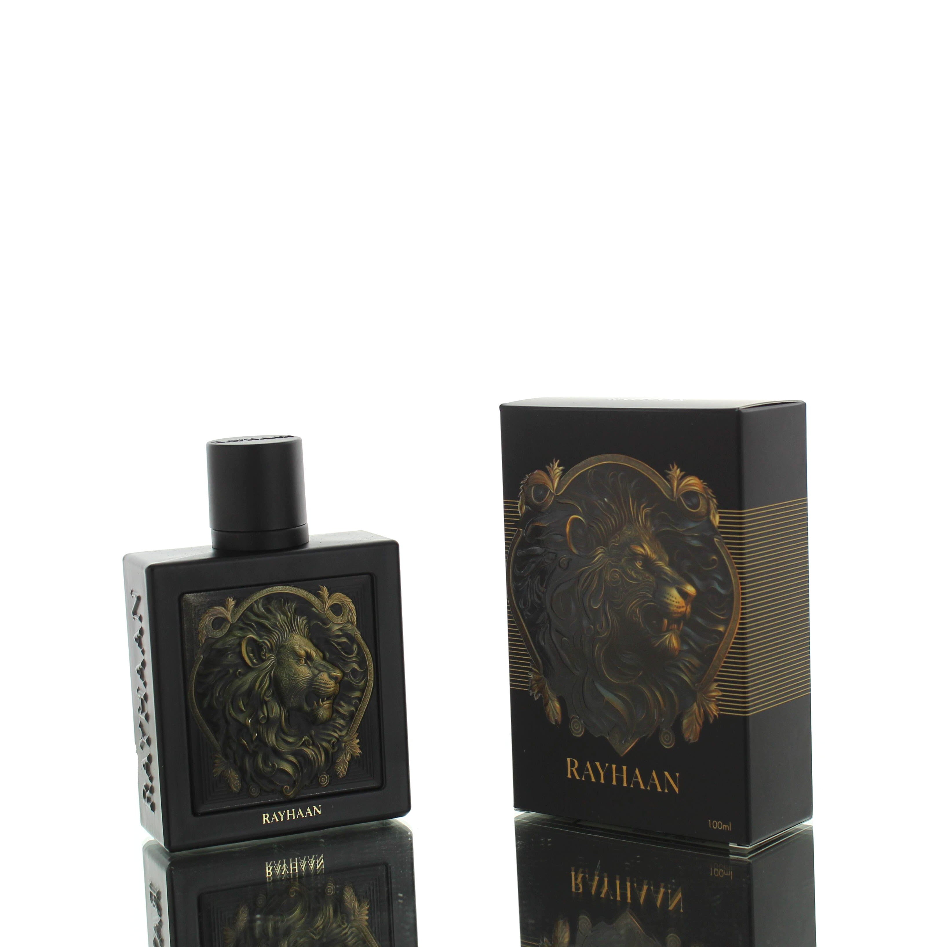 Rayhaan Lion Bold Men's Fragrance: Citrus and Woods Blend