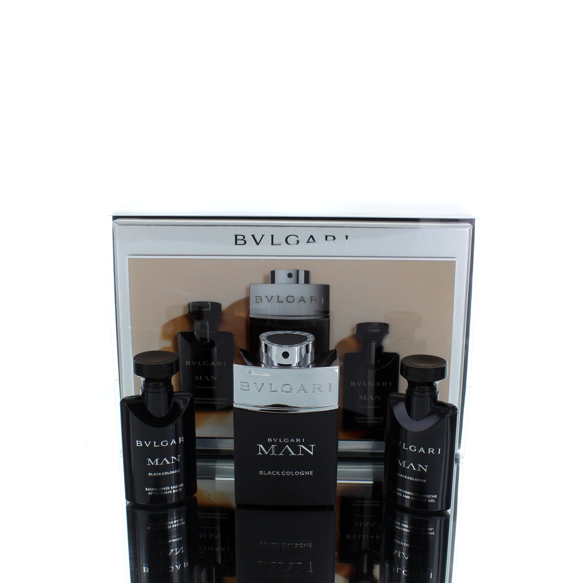 Bvlgari Man Black Cologne Edition For Man Eau De Toilette Perfume Gift Set