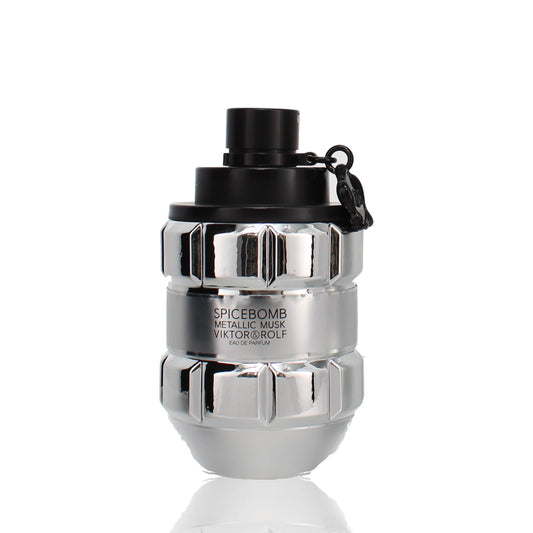 Viktor & Rolf Spicebomb Metallic Musk For Man Eau De Parfum Perfume Pre-owned